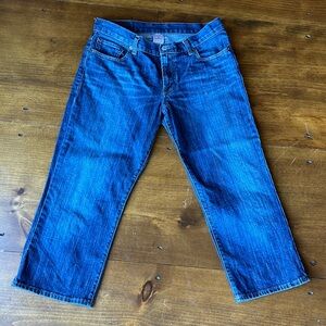 Lucky Brand Classic Fit Crop Jeans Size 30